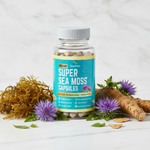 Organic Super Sea Moss Capsules Lifestyle