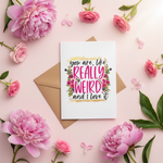 Really Weird Card - Lifestyle