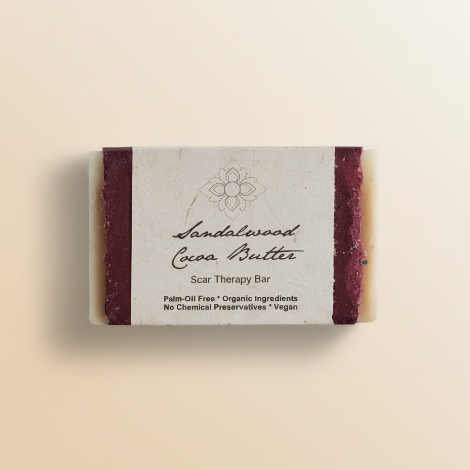 Sandalwood Cocoa Butter Soap Hero Horizontal