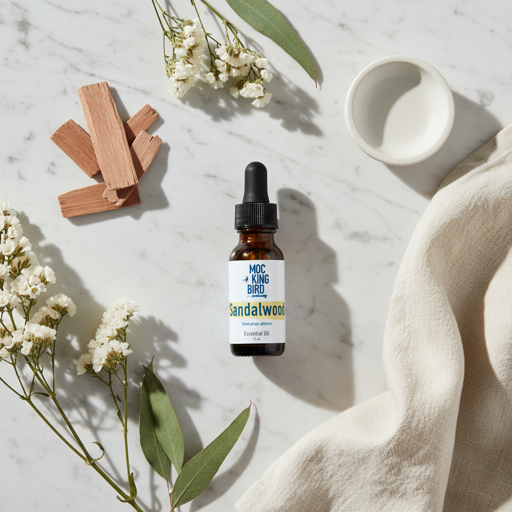 Sandalwood Flat Lay