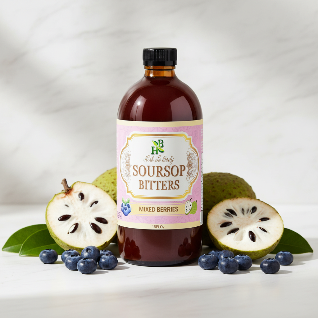 Soursop Bitters Mixed Berries Lifestyle