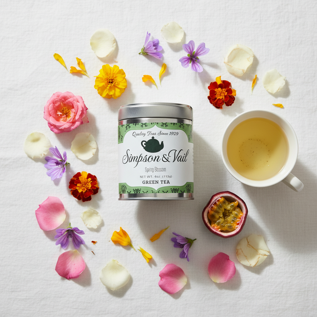 Spring Blossom Flat Lay