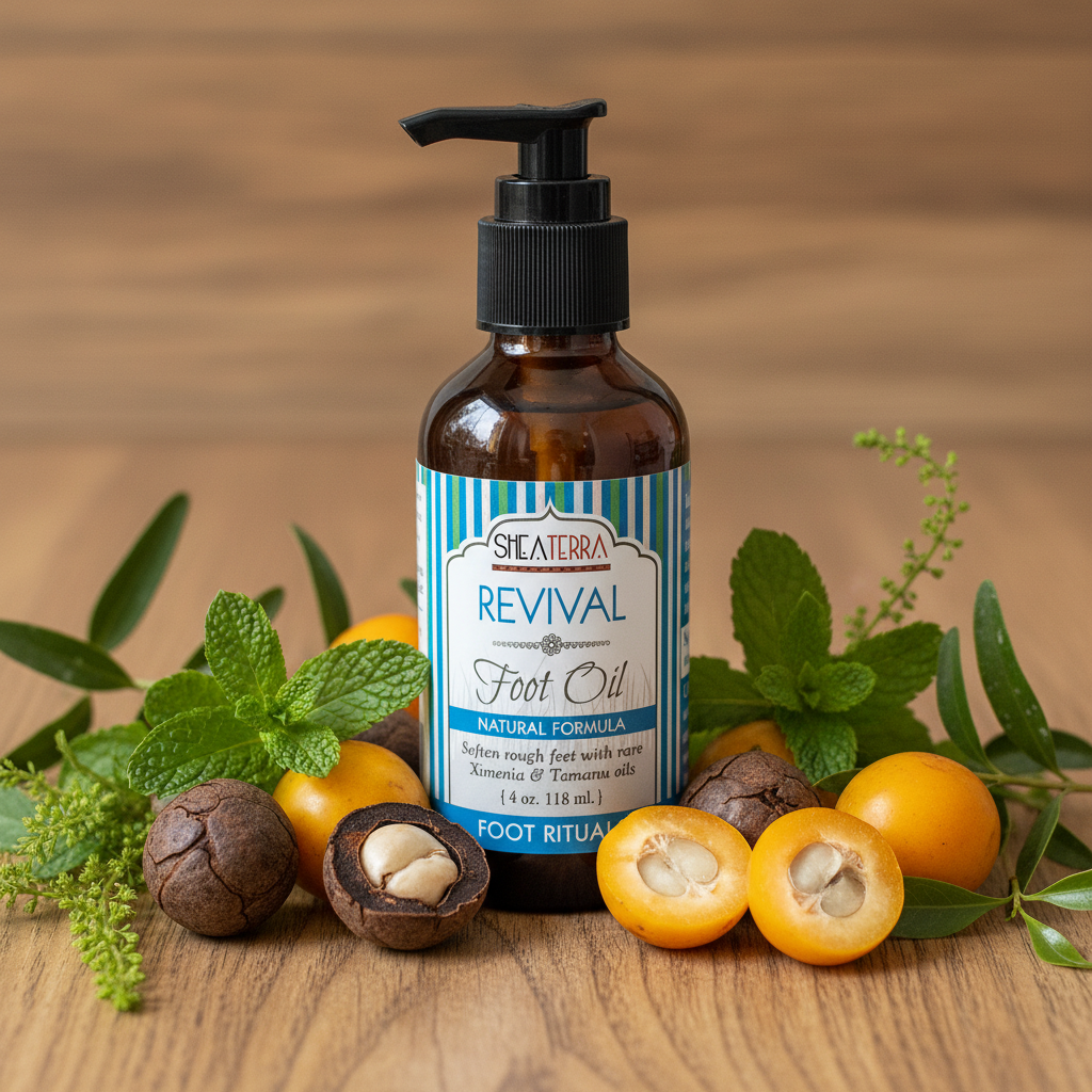 Tamanu & Wild Plum Revival Foot Oil Lifestyle
