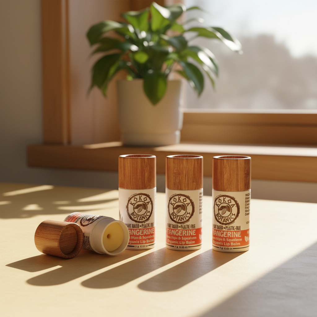 Tangerine Lip Balm - Plant on Windowsill