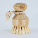 Bamboo & Hemp Kitchen Scrub Brush - The Mockingbird Apothecary & General Store