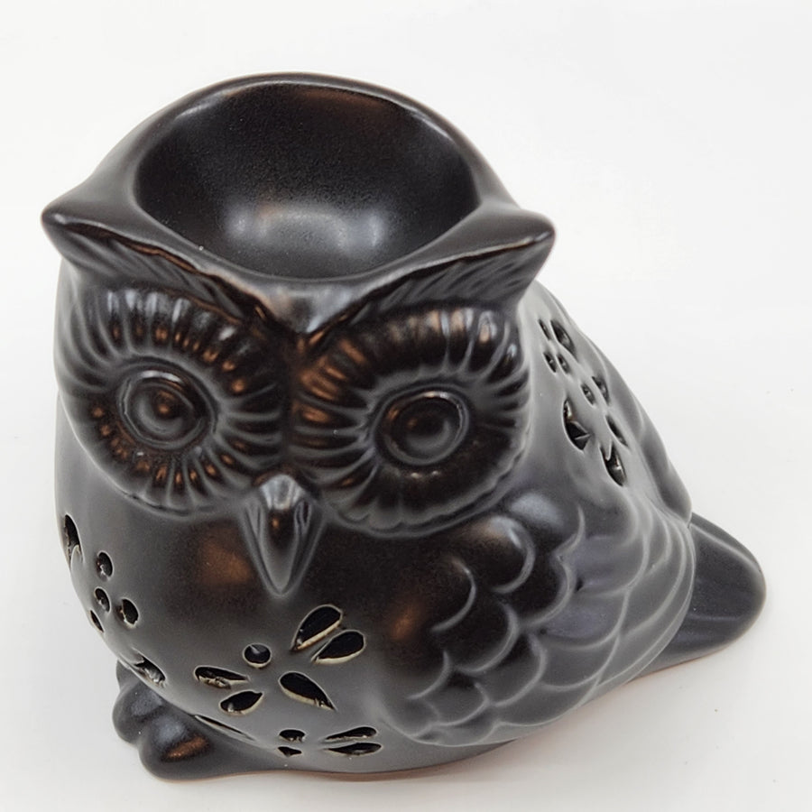 Black Owl Wax Warmer / Oil Burner