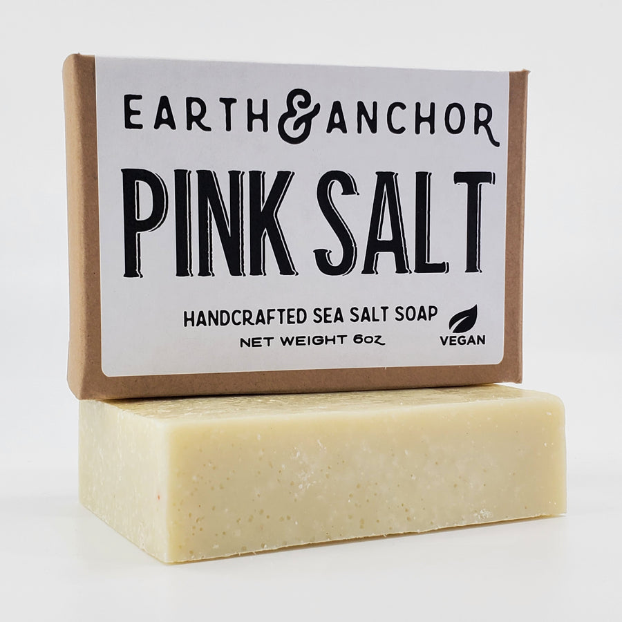 Himalayan Pink Sea Salt Soap - The Mockingbird Apothecary & General Store
