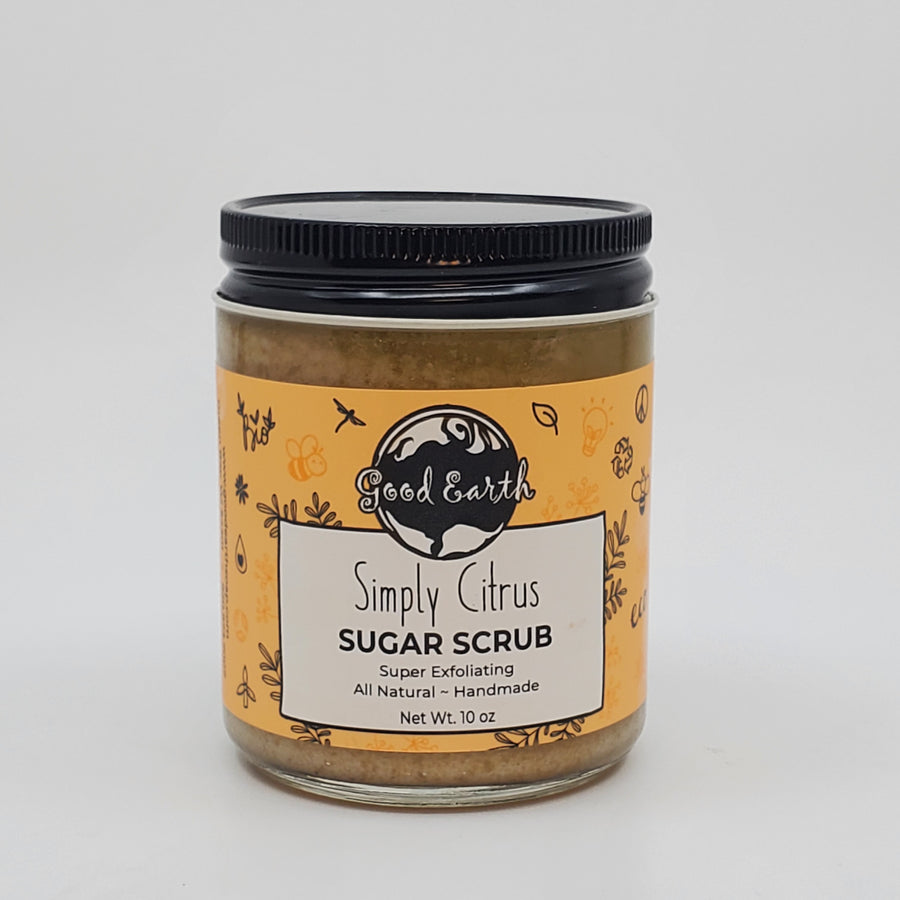 Citrus Exfoliating Sugar Scrub - The Mockingbird Apothecary & General Store