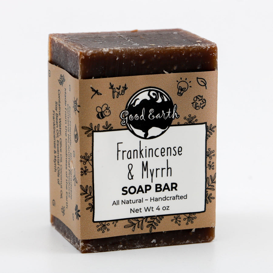 Frankincense & Myrrh Handmade Soap - The Mockingbird Apothecary & General Store