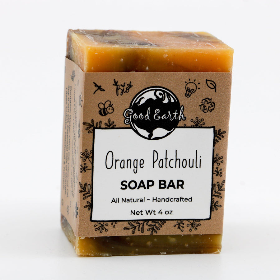 Orange Patchouli Handmade Soap - The Mockingbird Apothecary & General Store