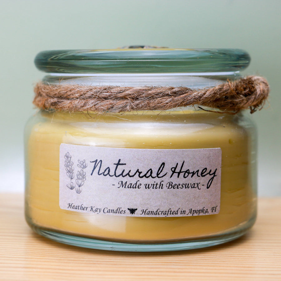Natural Beeswax Candles - The Mockingbird Apothecary & General Store