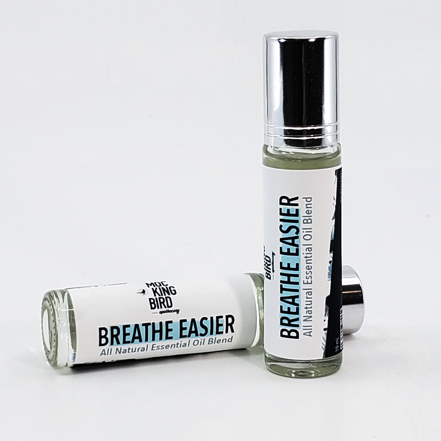 Breathe Easier Cough Relief Essential Oil Rollerball - The Mockingbird Apothecary & General Store