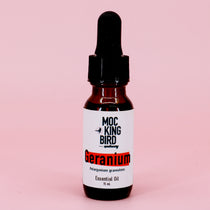 Geranium Essential Oil (Pelargonium graveolens) - The Mockingbird Apothecary & General Store