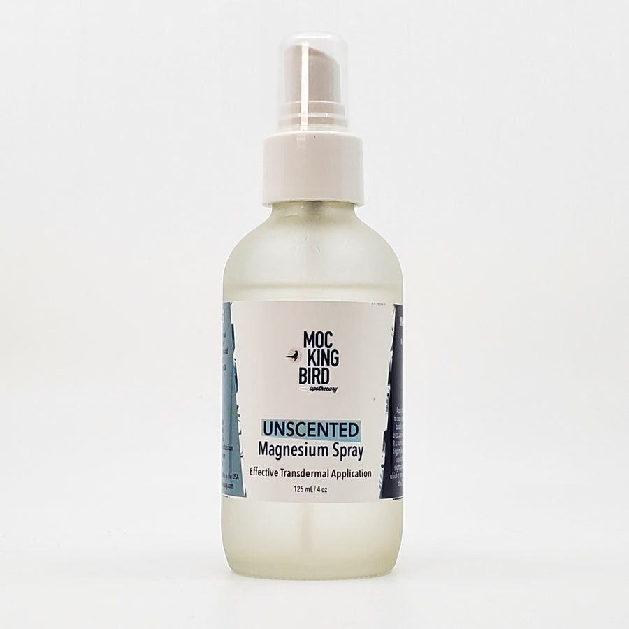 Unscented Magnesium Oil Spray - The Mockingbird Apothecary & General Store