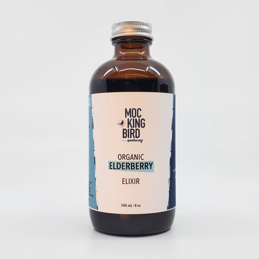 Organic Elderberry Elixir - The Mockingbird Apothecary & General Store