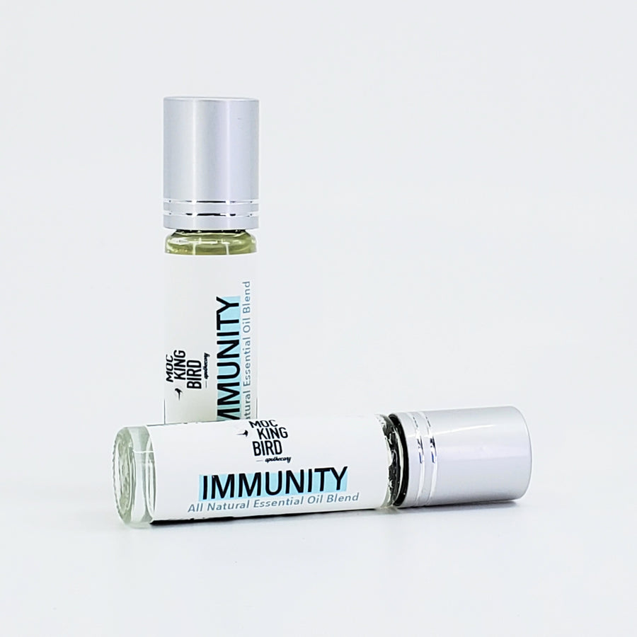 Immunity Stay Healthy Essential Oil Rollerball - The Mockingbird Apothecary & General Store