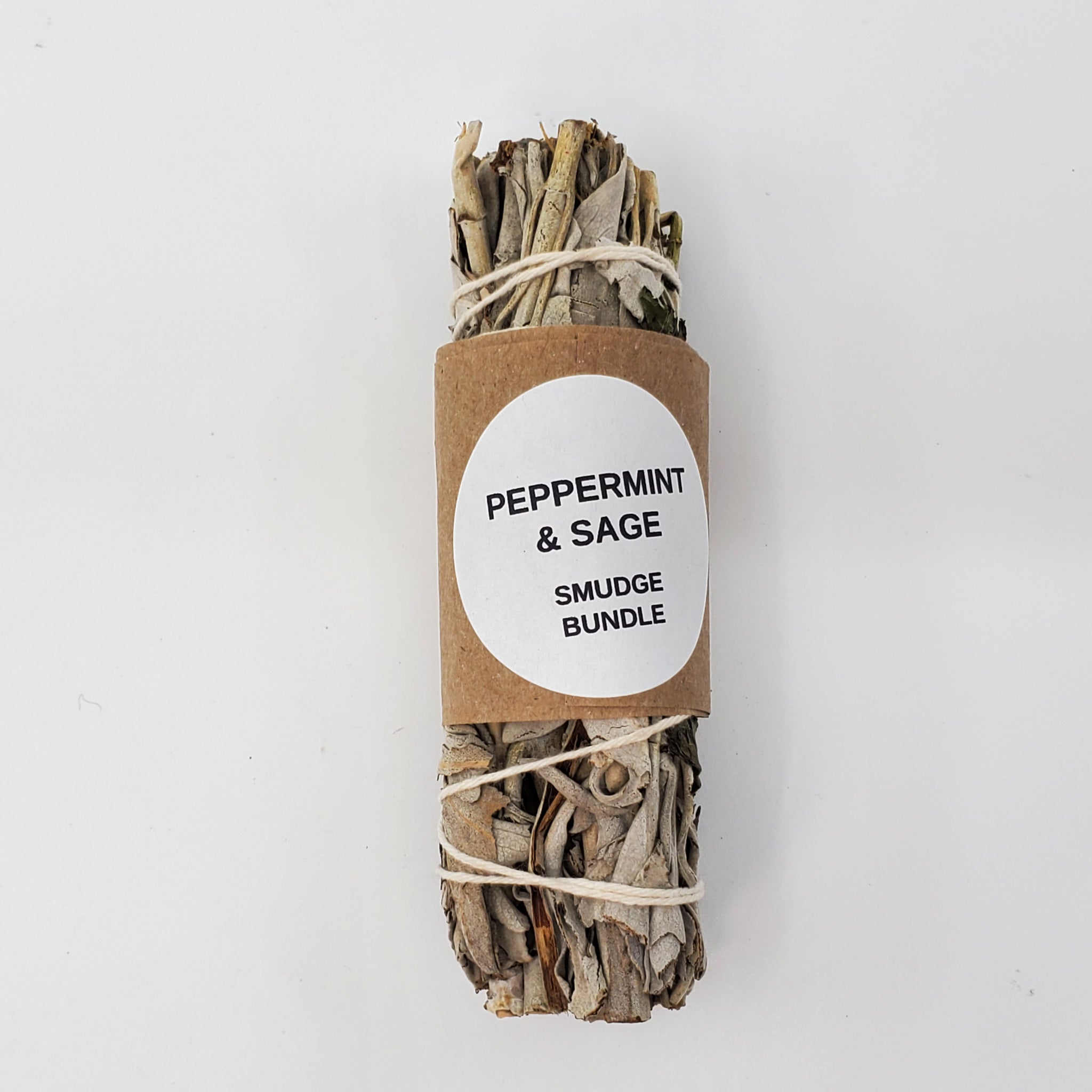 Peppermint & Sage Smudge Stick - The Mockingbird Apothecary & General Store