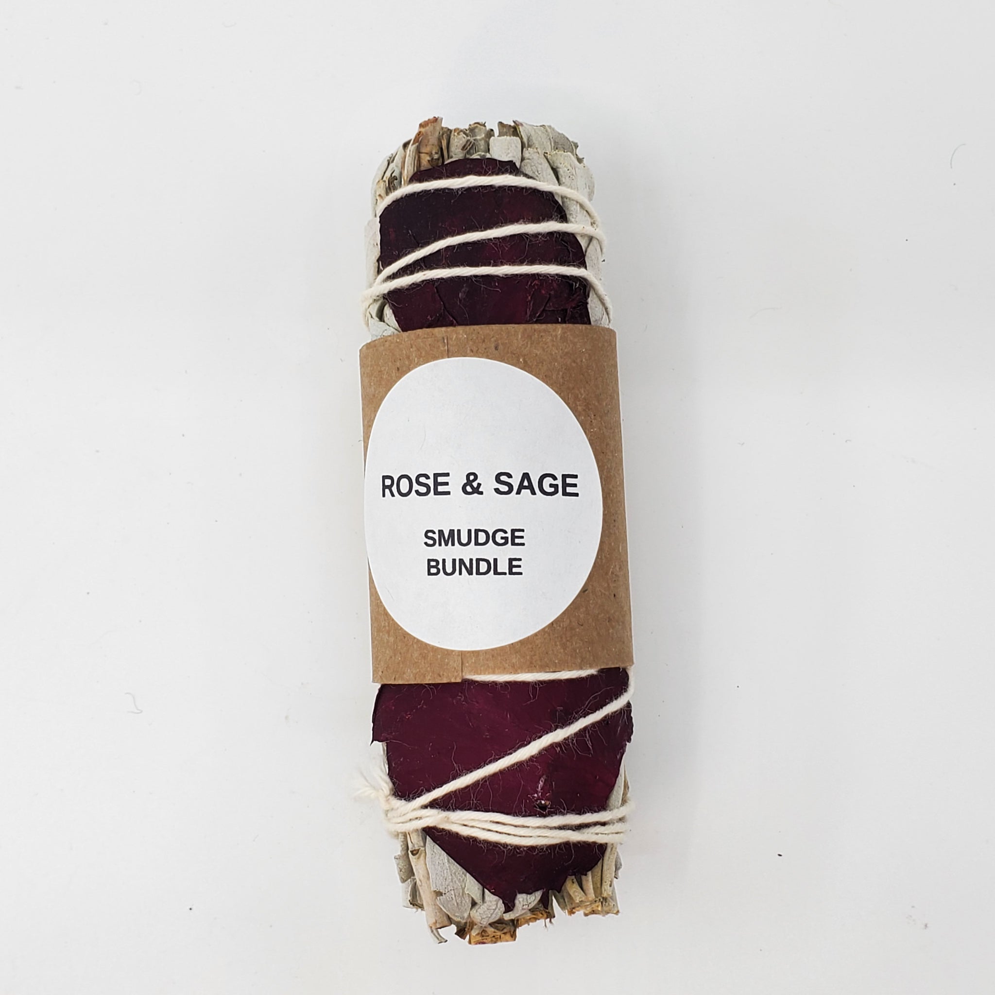 Rose & Sage Smudge Stick - The Mockingbird Apothecary & General Store