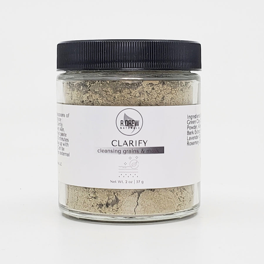 Clarify Cleansing Grains and Facial Mask - The Mockingbird Apothecary & General Store