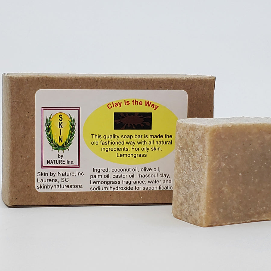 Detoxifying Clay Facial Soap - The Mockingbird Apothecary & General Store