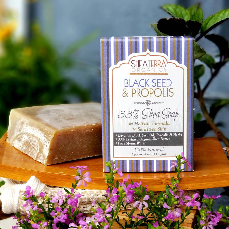Black Seed & Propolis Soap Bar - The Mockingbird Apothecary & General Store