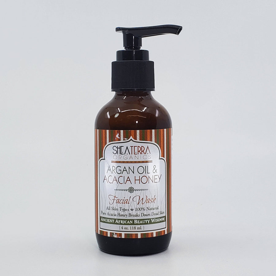Argan Oil & Acacia Honey Facial Wash - The Mockingbird Apothecary & General Store