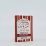 Rose Hips & Pink Clay Facial Soap - The Mockingbird Apothecary & General Store