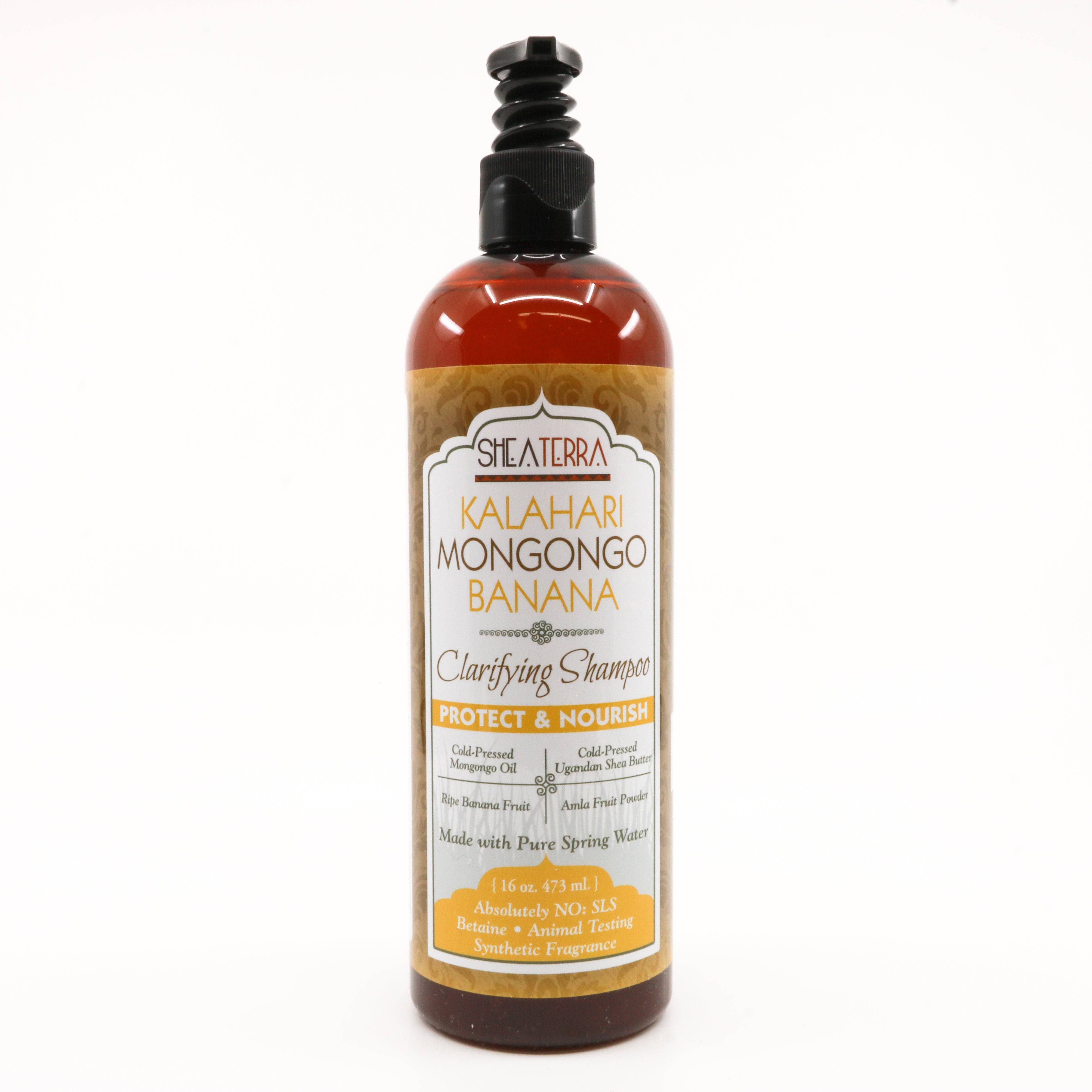 Kalahari Mongongo Banana Clarifying Shampoo (Protect & Nourish) - The Mockingbird Apothecary & General Store