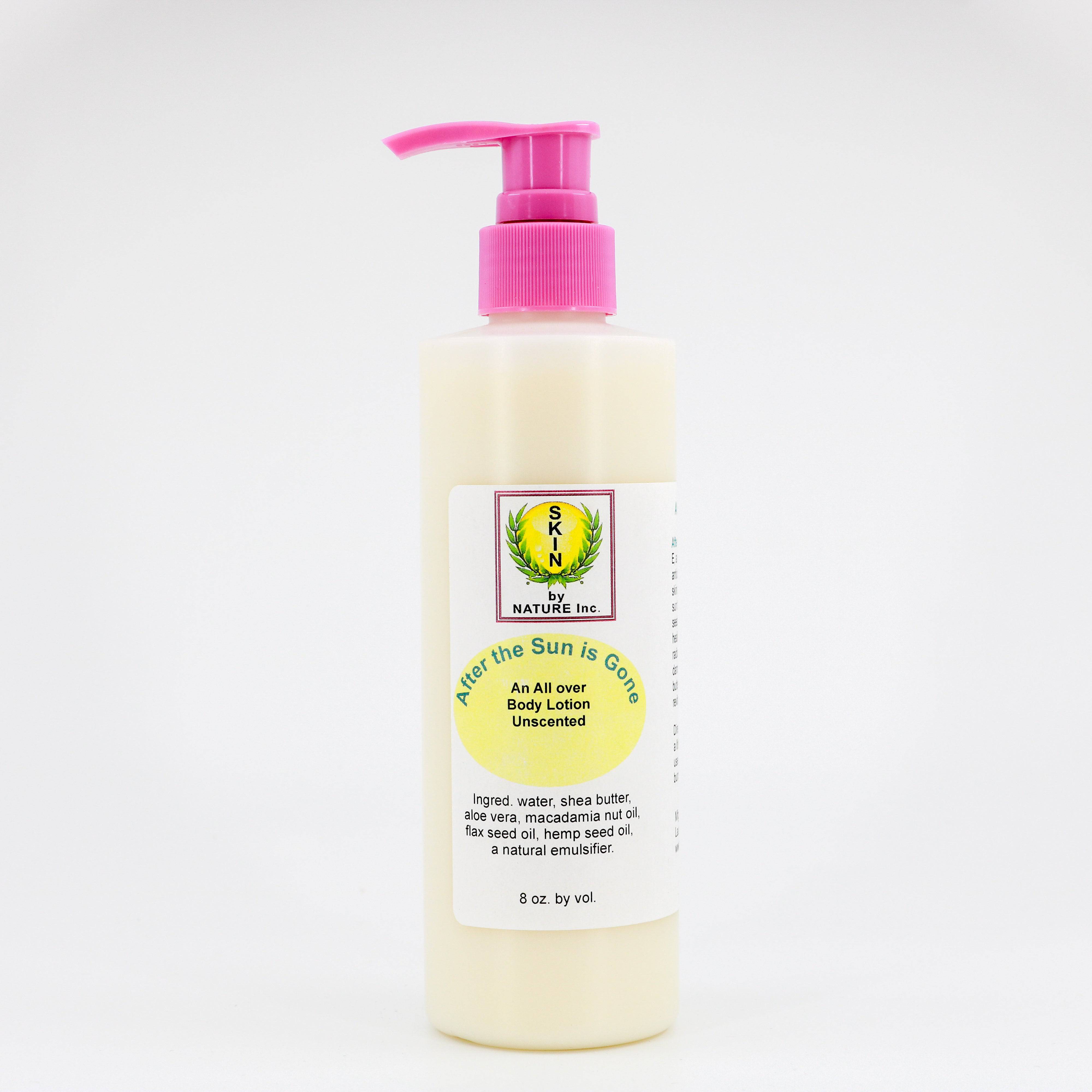 Aloe Vera & Hemp Seed Lotion "After the Sun is Gone" - The Mockingbird Apothecary & General Store
