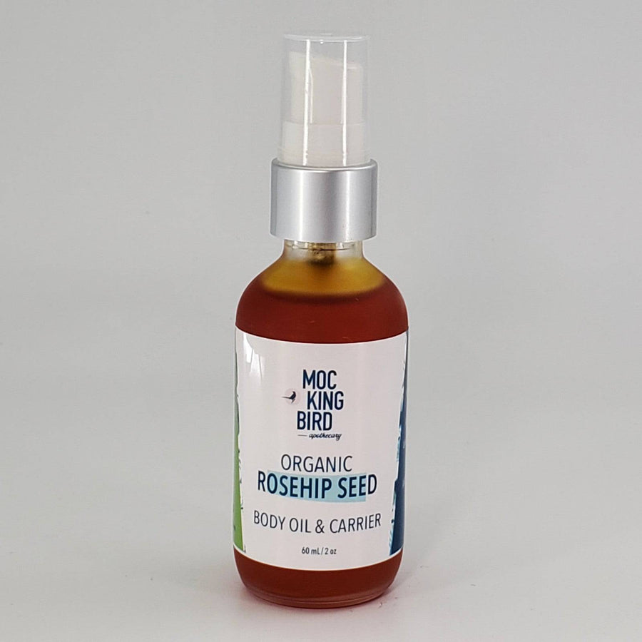 Organic Rosehip Seed Oil - The Mockingbird Apothecary & General Store