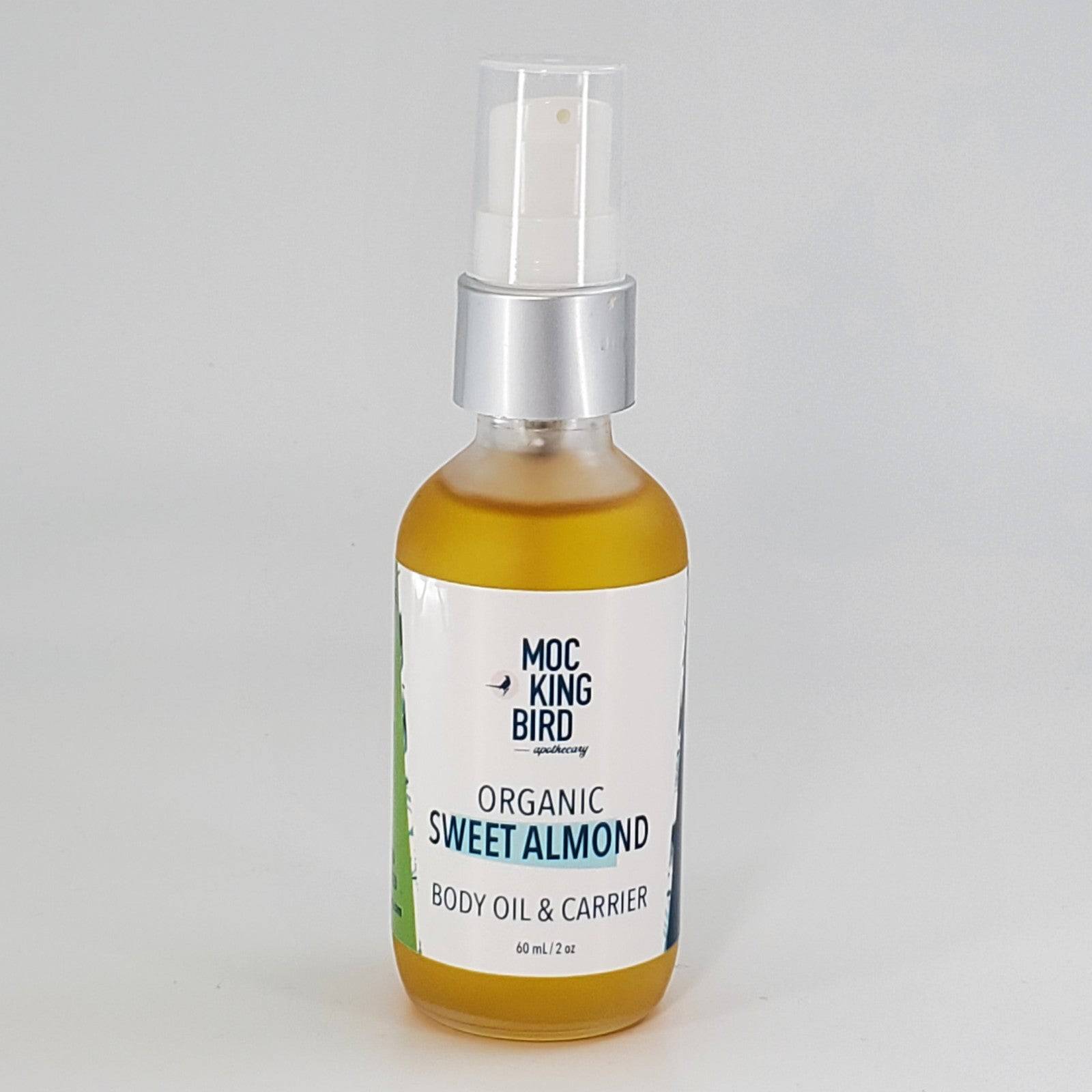Organic Sweet Almond Oil - The Mockingbird Apothecary & General Store