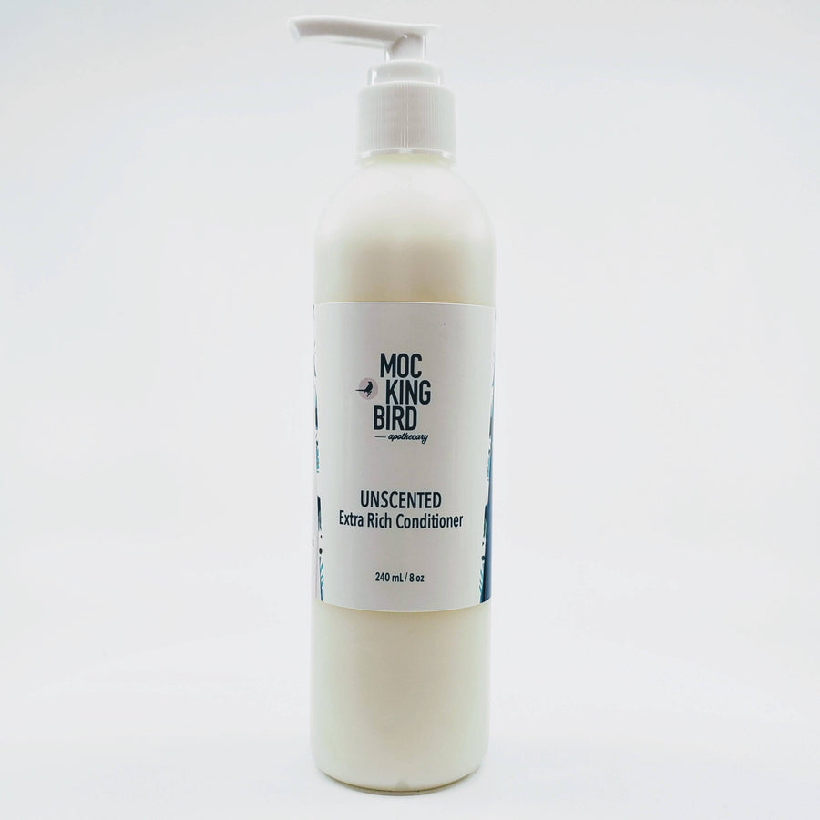 Unscented Extra Rich Conditioner - The Mockingbird Apothecary & General Store