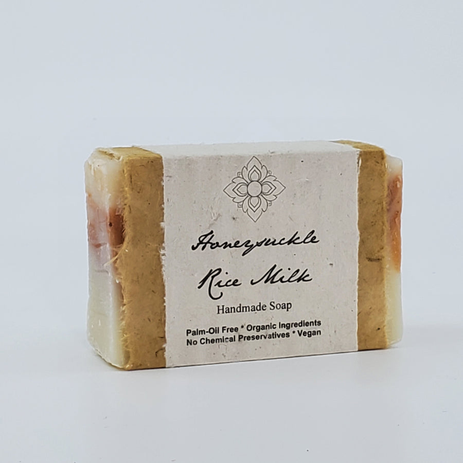Honeysuckle Rice Milk Organic Soap - The Mockingbird Apothecary & General Store