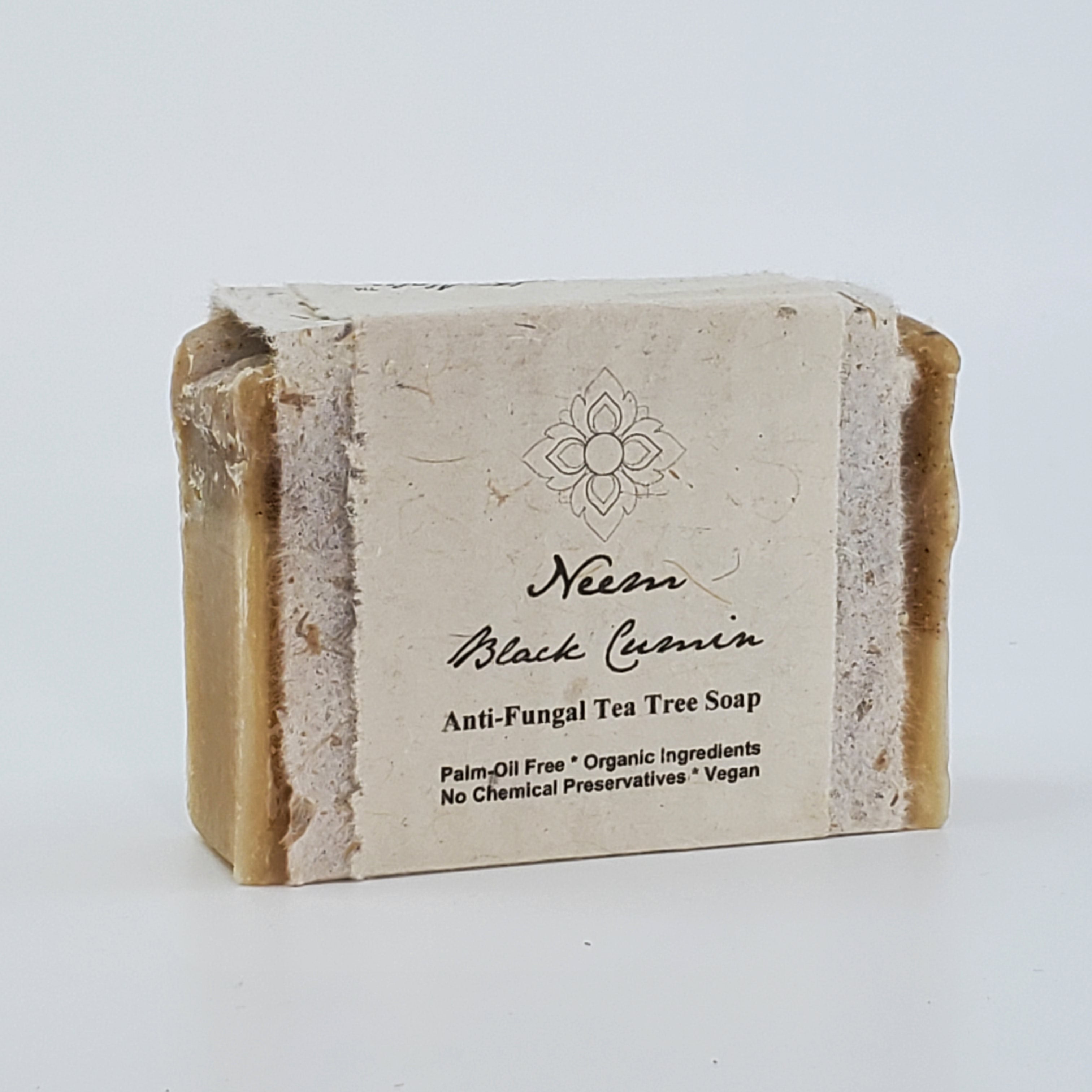 Neem Black Cumin AntiFungal Tea Tree Organic Soap - The Mockingbird Apothecary & General Store