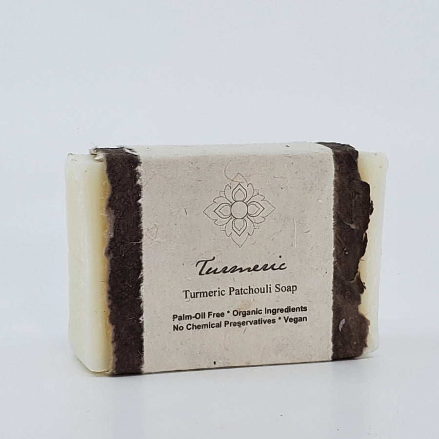 Turmeric Patchouli Organic Soap - The Mockingbird Apothecary & General Store